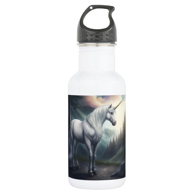 Botella de agua de Unicornio (Anverso)