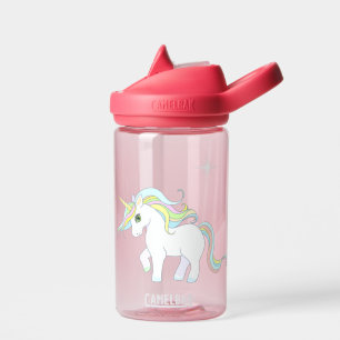 Botella de agua de unicornio mágico lindo