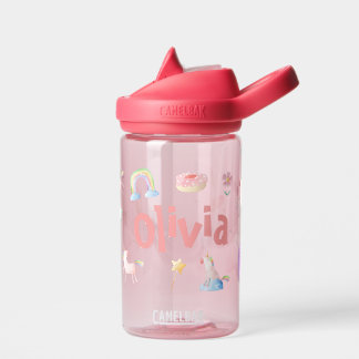 Botella de agua de Unicornio personalizada