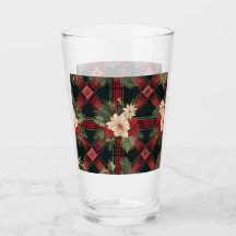 Botella de agua de vidrio vintage con patrón plast