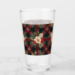 Botella de agua de vidrio vintage con patrón plast