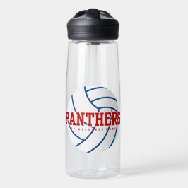 Botella de agua de voleibol Panthers