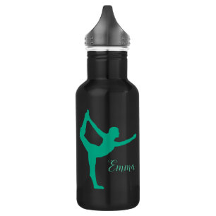 Botella de agua de yoga personalizada   Regalo de 