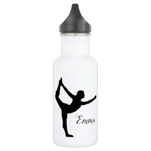 Botella de agua de yoga personalizada   Regalo de 
