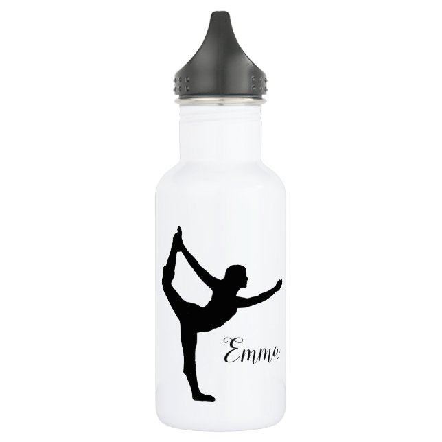 Botella de agua de yoga personalizada | Regalo de  (Izquierda)