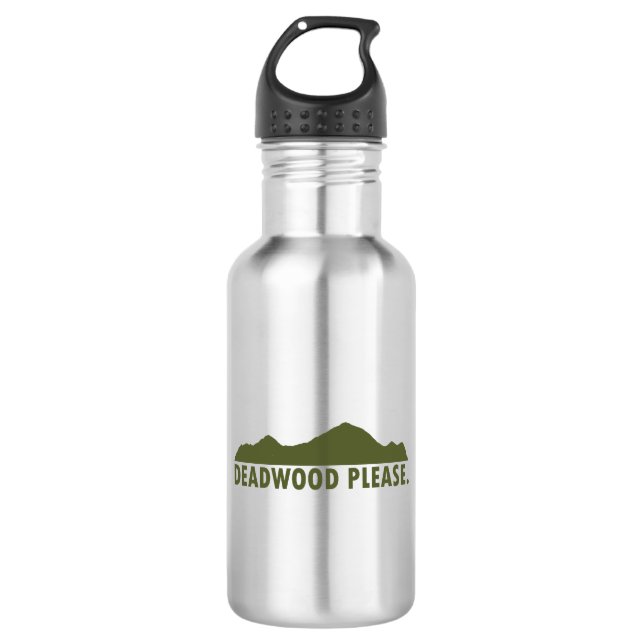 Botella De Agua Deadwood South Dakota Please (Anverso)