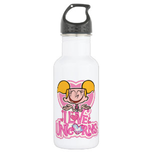 Botella De Agua Dee Dee - Amo Unicornios