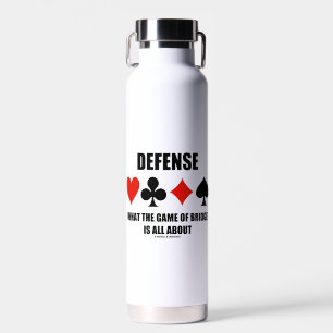 Botella De Agua Defensa Lo Que Se Trata El Juego De Bridge