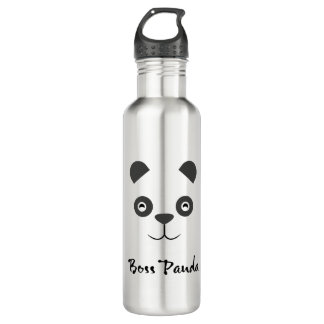 Botella de agua del acero inoxidable de la panda