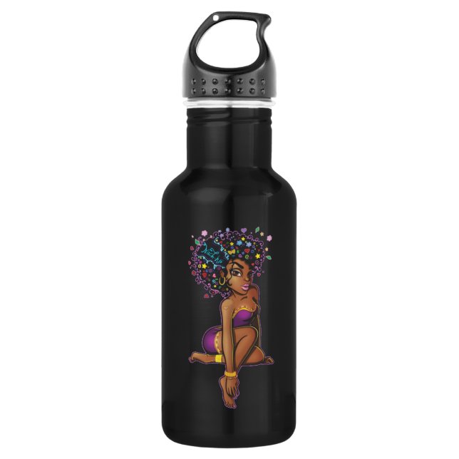 Botella de agua del acero inoxidable "Nach-Ro" (Anverso)