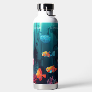 Botella de agua del acuario del tanque de pescado 