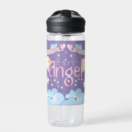 Botella de agua del Ángel de la Tierra Pastel - Es