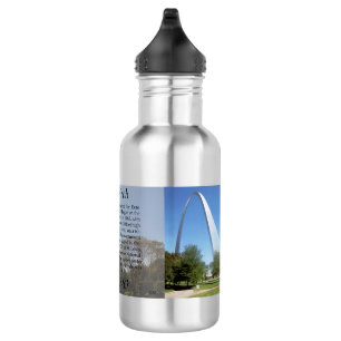 Botella de agua del arco de puerta de enlace