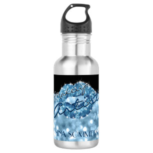 Botella de agua del artista de maquillaje