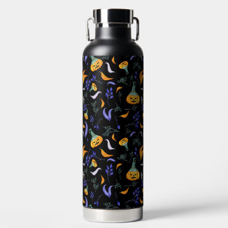 Botella de agua del bosque de Halloween