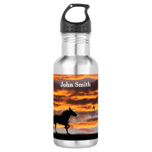 Botella de agua del caballo de carreras estándar