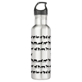 Botella de agua del caballo de Customizeable
