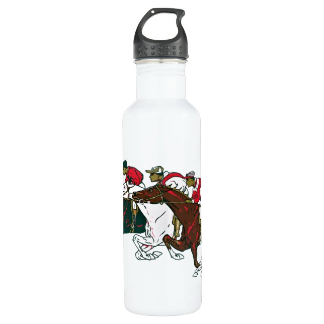 Botella de agua del Caballo de Raza (Anverso)