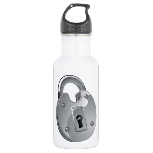 Botella de agua del candado