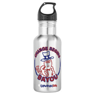 Botella de agua del #ChangeBeginsBayou