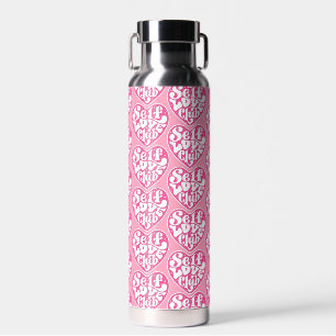 Botella de agua del club de amor propio