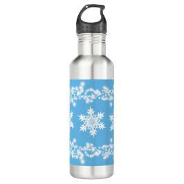 Botella de agua del copo de nieve