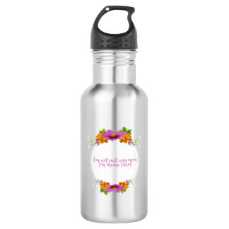 Botella de agua del Día de la Madre