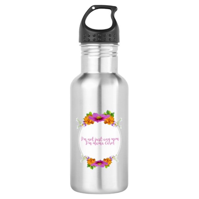 Botella de agua del Día de la Madre (Anverso)