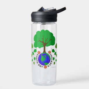 Botella de agua del Día de la Tierra