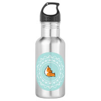 Botella de agua del emblema del Corgi de Namaste