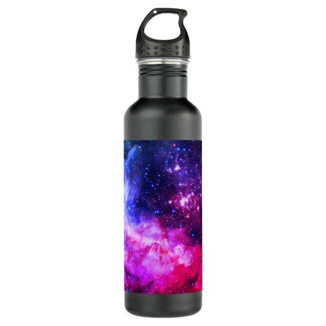 Botella de agua del espacio/galaxia (Anverso)