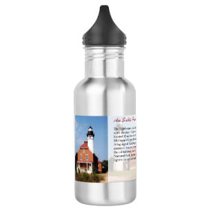 Botella de agua del faro de Au Sable