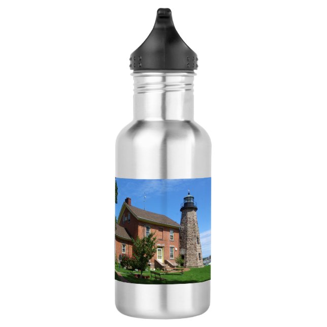 Botella de agua del faro de Charlotte Genesee (Derecha)