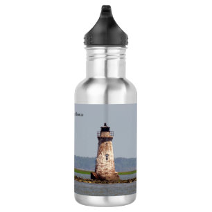 Botella de agua del faro de Cockspur Island