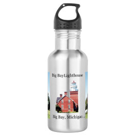 Botella de agua del Faro de la Bahía Grande