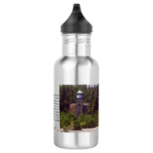 Botella de agua del faro de la isla Bois Blanc