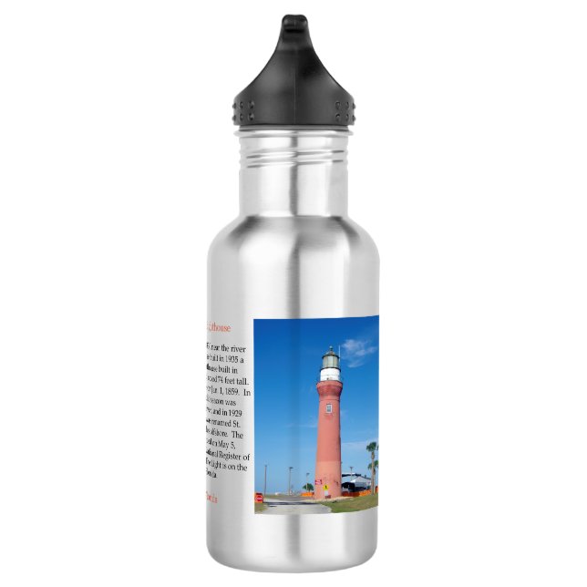 Botella de agua del faro del río St. Johns (Derecha)