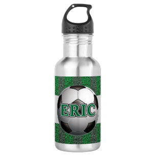 Botella de agua del fútbol
