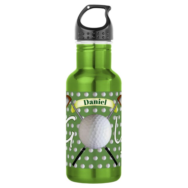 Botella de agua del golf (Anverso)