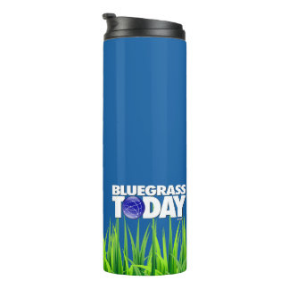 Botella de agua del logo de Bluegrass Today