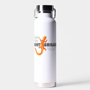 Botella de agua del logotipo de la Brigada Newt de