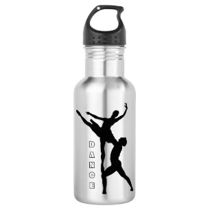 Botella de agua del metal de los pares del ballet