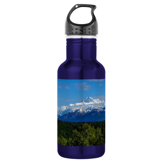 Botella de agua del monte McKinley de Alaska (Anverso)