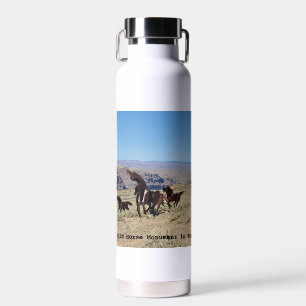 Botella de agua del Monumento a Caballo Salvaje