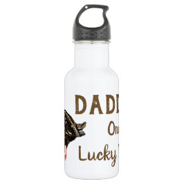 Botella de agua del pato