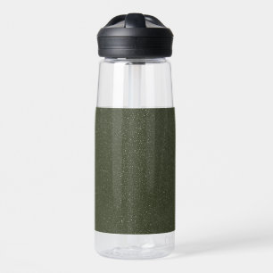 Botella de agua del personalizable   Verde mosquet