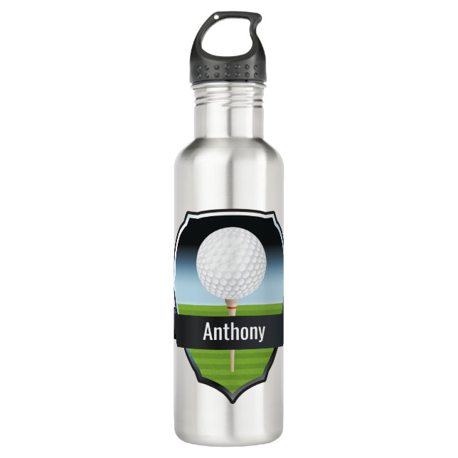 Botella de agua del personalizado Golf (Anverso)