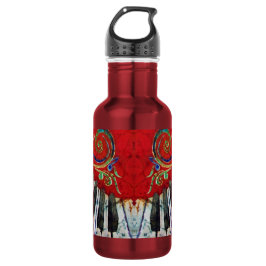 Botella de agua del piano 18oz