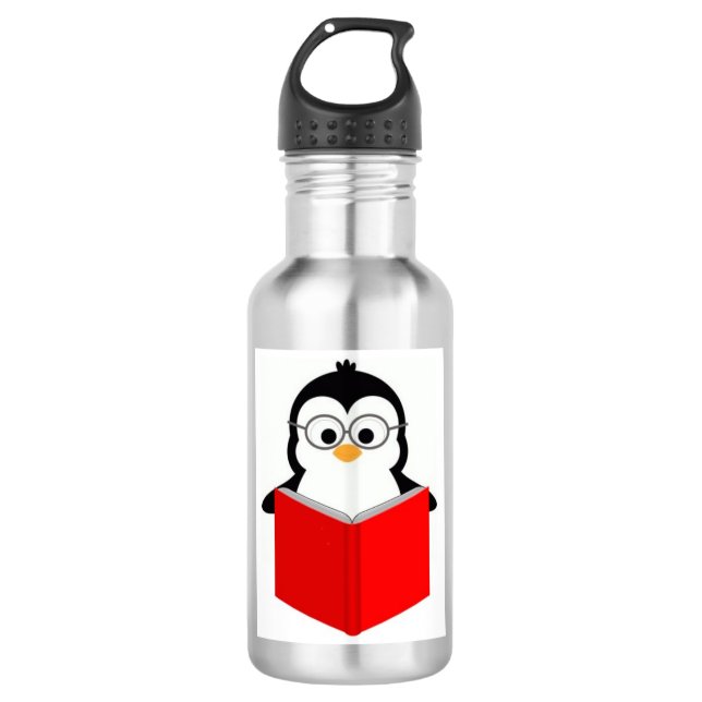 botella de agua del pingüino (Anverso)