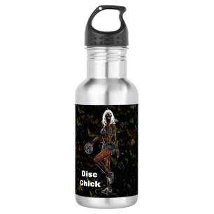 Botella de agua del polluelo del disco